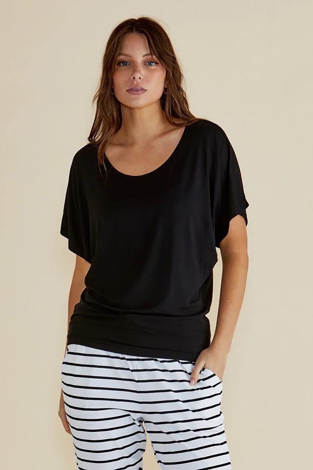 Maui Stretch Tee - Black