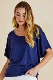 Maui Stretch Tee - Navy