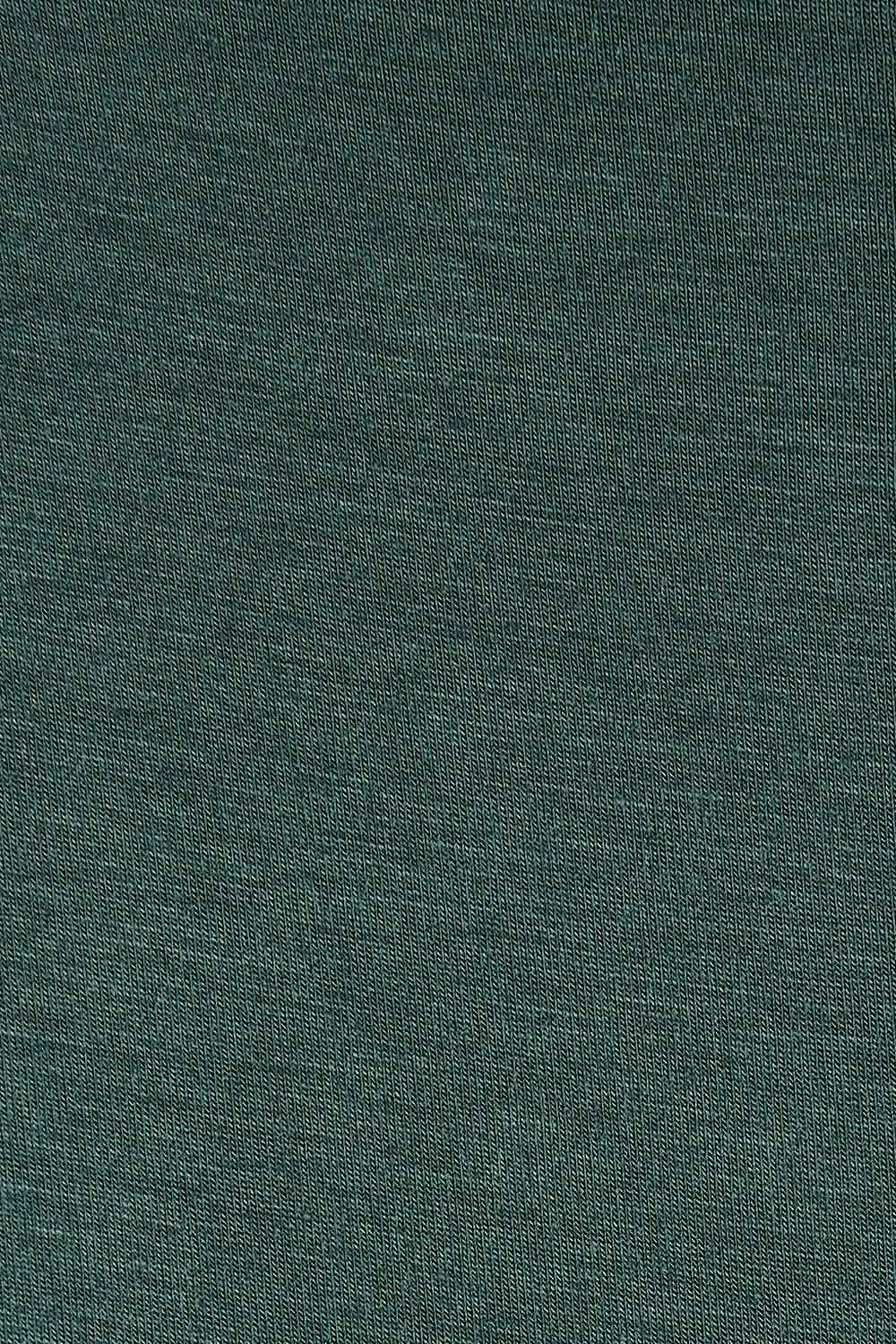 Product shot of the Milan Stretch Top in colour Ivy (Green), detail