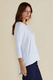 Milan Stretch Top - White