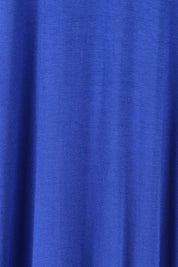 Product shot of the Maui Dress in colour Vividblue (Blue), detail