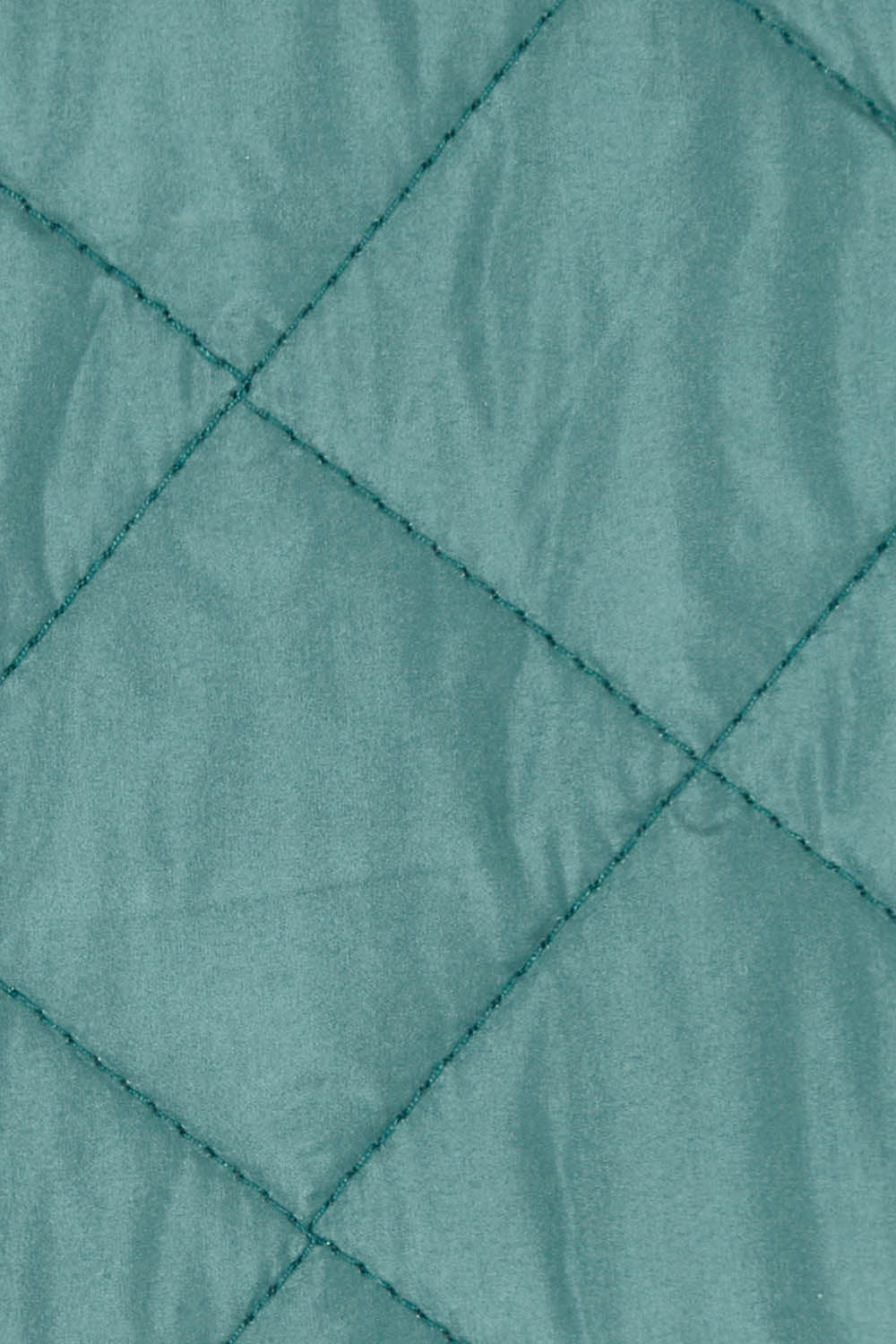 Product shot of the Pasadena Quilted Shacket in colour Silverfern (Green), detail