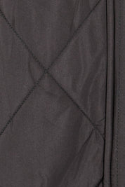 Product shot of the Tribeca Puffer Jacket in colour Black (Black), detail