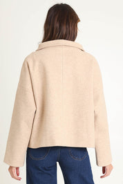 Prue Pea Coat – Cream