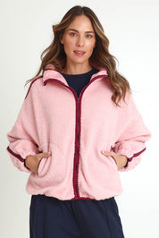 Aubrey Fleece Jacket – Pinkplum