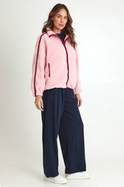 Aubrey Fleece Jacket – Pinkplum