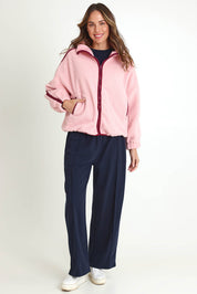 Aubrey Fleece Jacket – Pinkplum