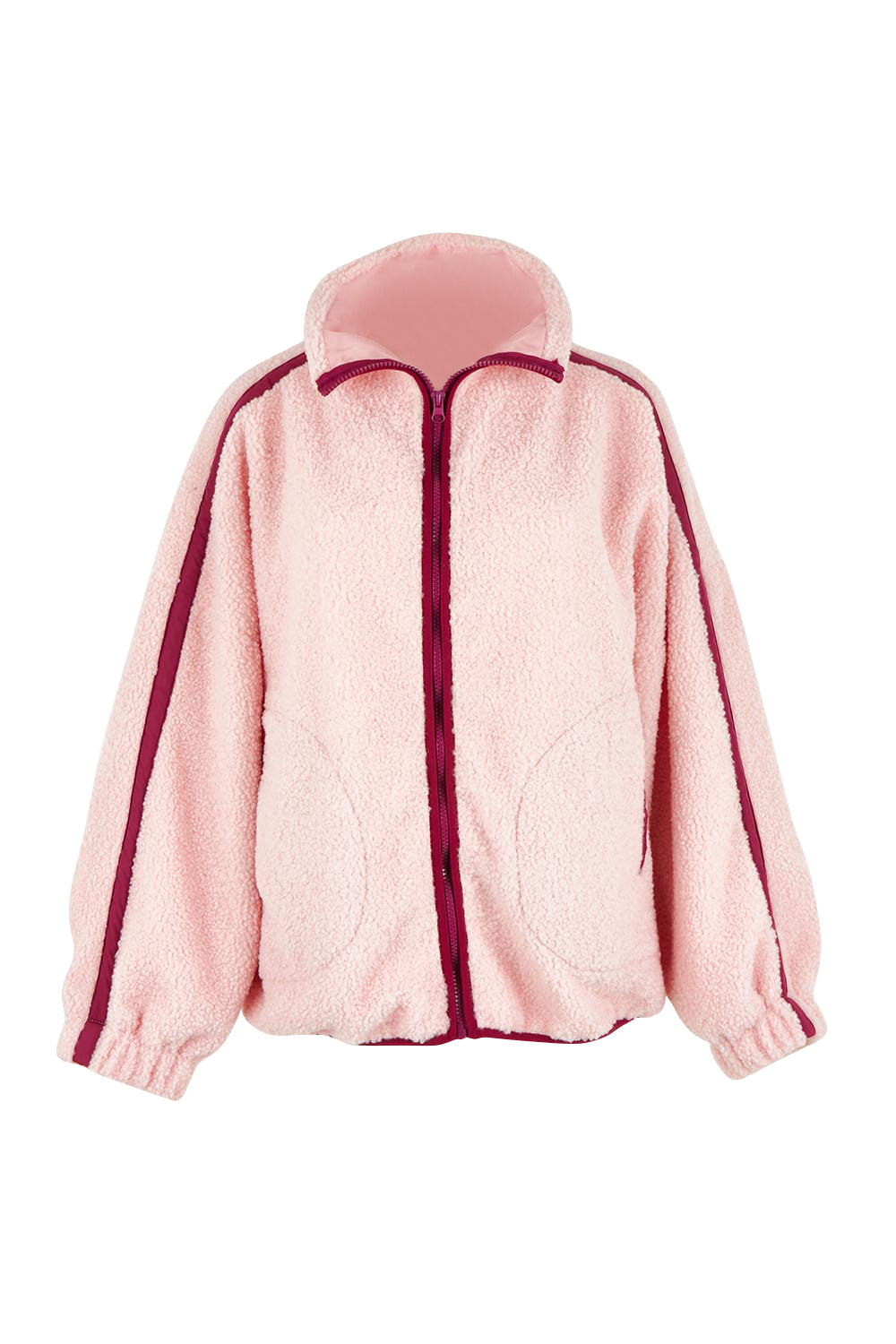 Aubrey Fleece Jacket – Pinkplum