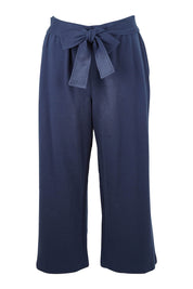 Product shot of the Rizzo Relaxed Jogger in colour Navy (Blue), from the front