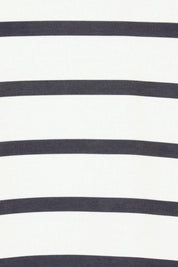 Product shot of the Easy Crew Cotton Sweat in colour Blkwhite, detail
