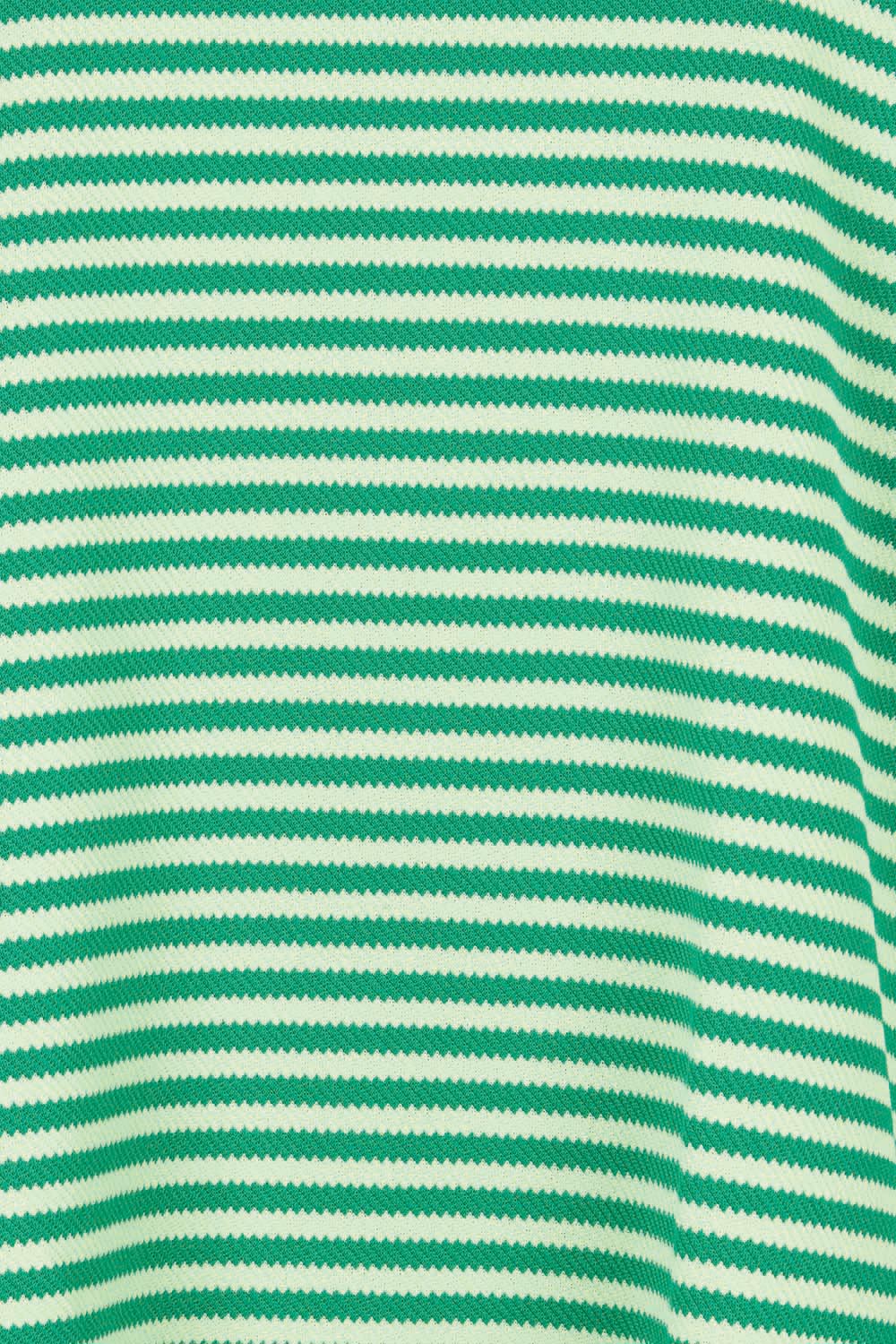 Product shot of the Cove Cotton Blend Sweat Jumper in colour Green (Green), detail