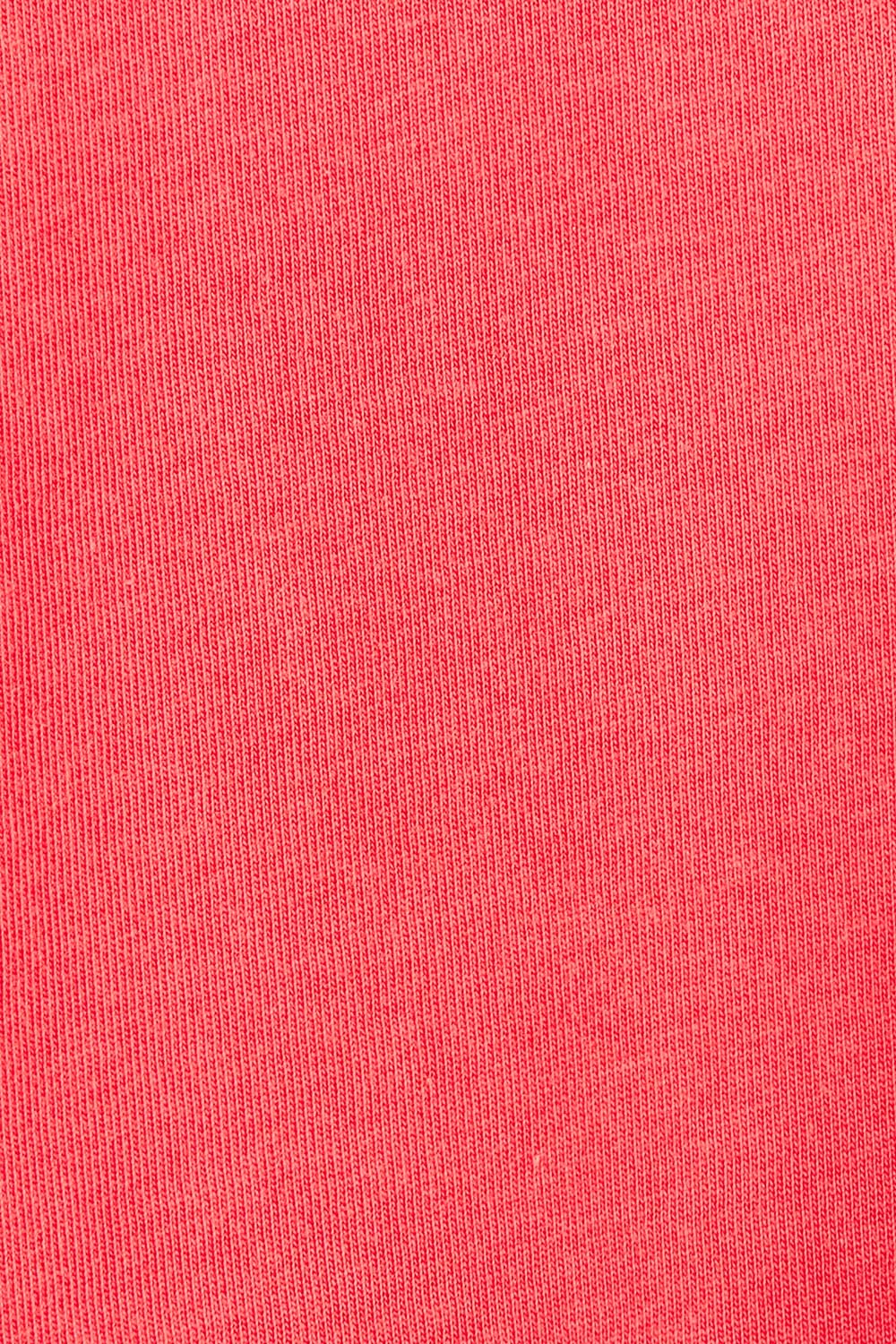 Product shot of the Iris Cotton Sweatshirt in colour Red (Red), detail