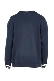 Stazie Cotton Sweatshirt – Navy