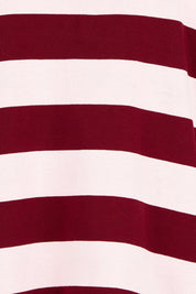 Product shot of the Stazie Sweatshirt in colour Pinkred (Pink), detail