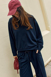 Elona Top – Navy