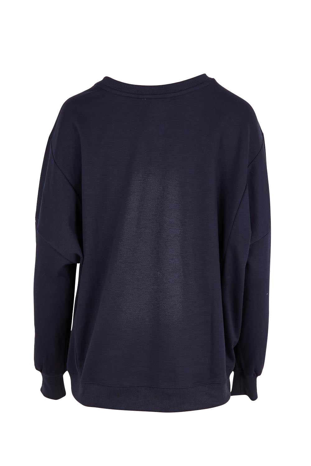 Saskia Cotton Blend Sweatshirt – Navy
