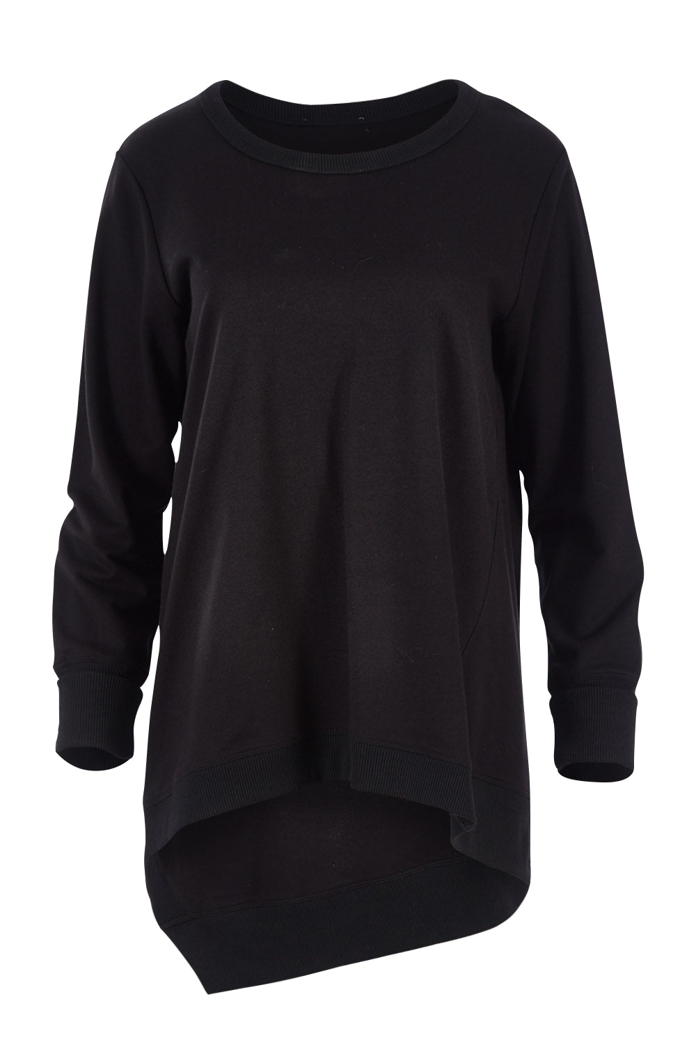Product shot of the Dolly Sweat in colour Black (Black), from the front