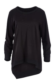 Product shot of the Dolly Sweat in colour Black (Black), from the front