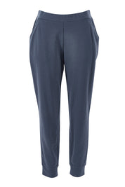 Product shot of the Lindsay Jogger in colour Indiblue (Blue), from the front