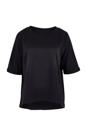 Product shot of the Chet Sweat in colour Black (Black), from the front