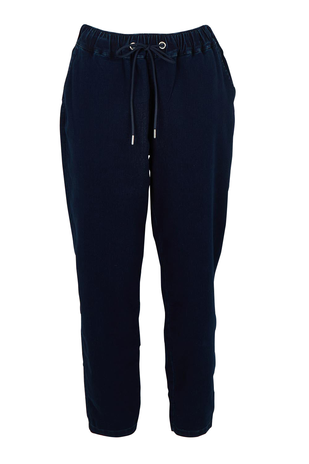 Product shot of the Brooks Jean in colour Darkblue (Blue), from the front