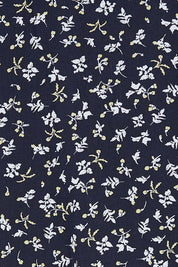 Product shot of the Lexton Blouse in colour Floral (Black), detail