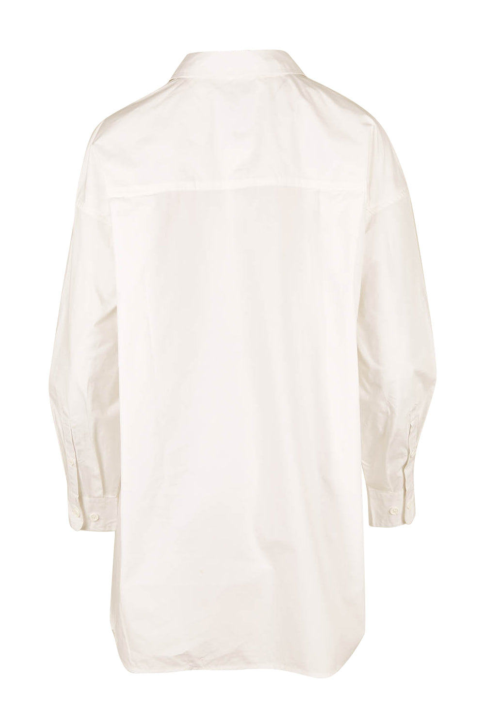 Product shot of the Cleo Shirt in colour White (White), from the back