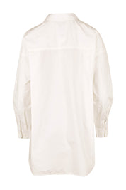 Product shot of the Cleo Shirt in colour White (White), from the back