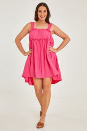 Preloved Rosie Beach Dress - Pink