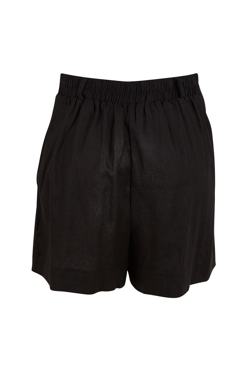 Preloved Naples Linen Short - Black