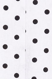 Preloved Sicily Linen Dress - Polkadot