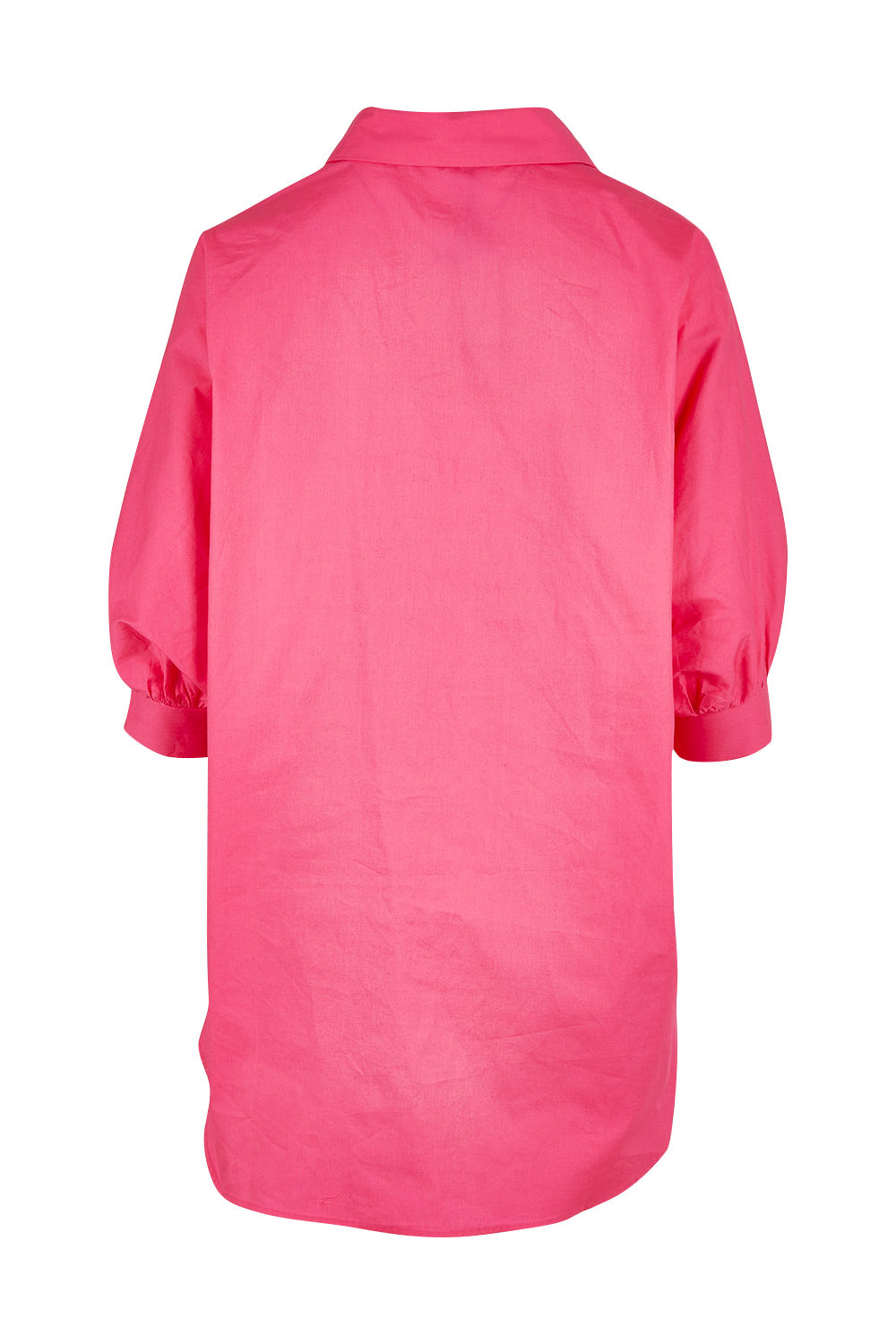 Product shot of the Dolce Dolman Shirt in colour Pink (Pink), from the back