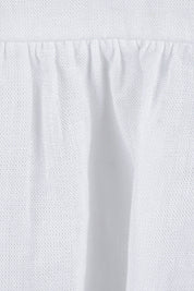 Product shot of the Cassandra Top in colour White (White), detail
