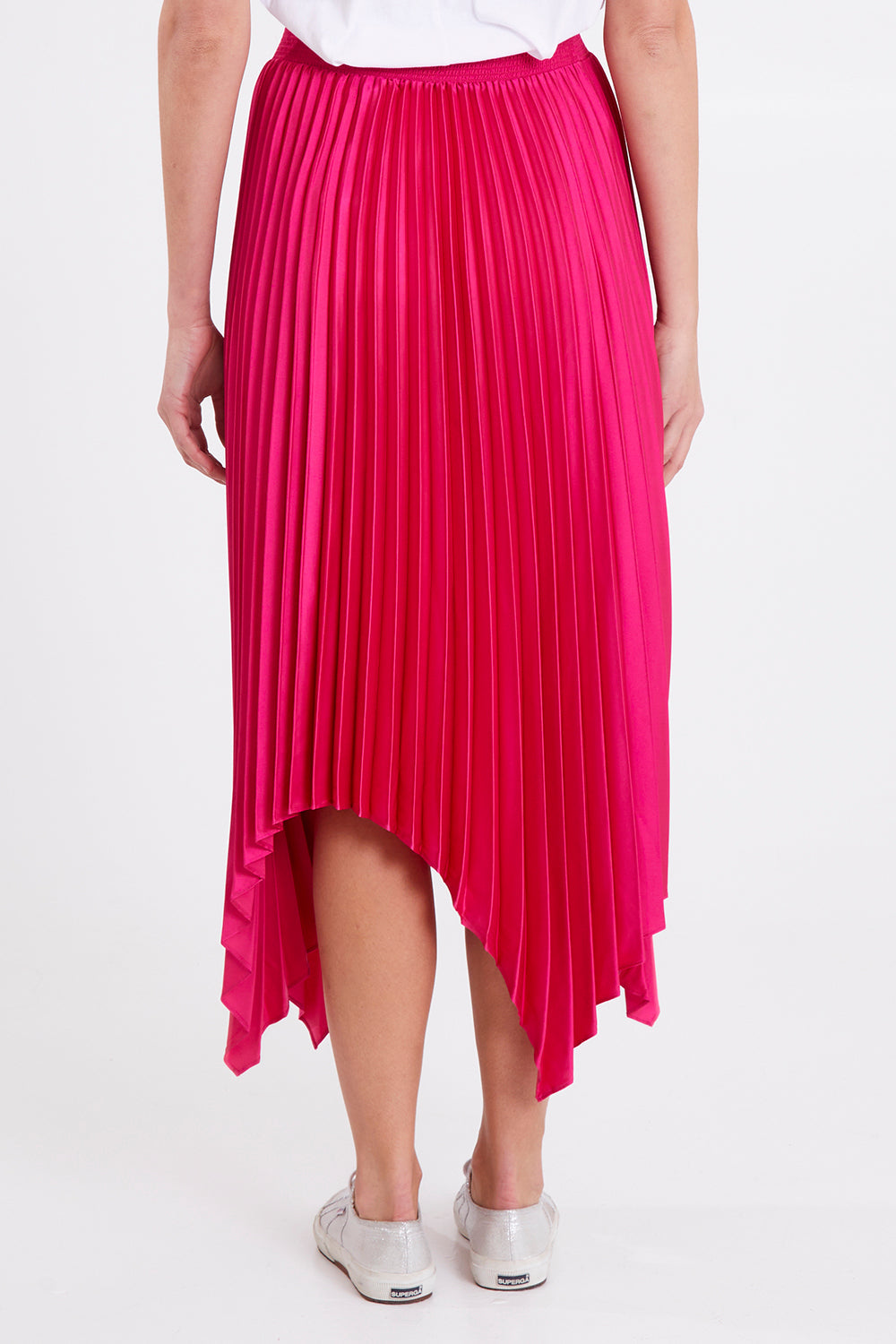 Preloved Louis Pleated Skirt - Peonypink