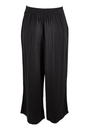 Product shot of the Olympia Pant in colour Black (Black), from the back