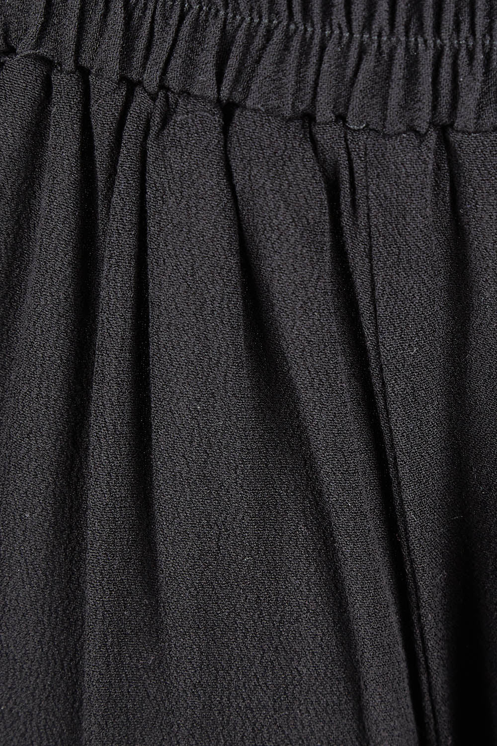 Product shot of the Olympia Pant in colour Black (Black), detail