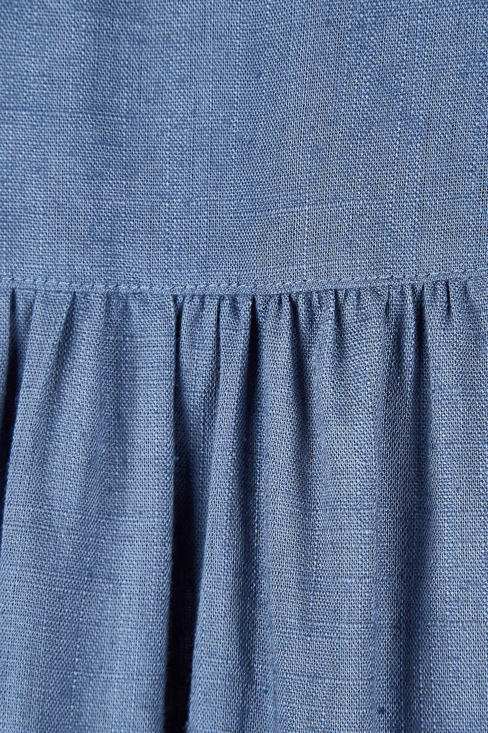 Product shot of the Beach Tunic Shirt in colour Blue (Blue), detail