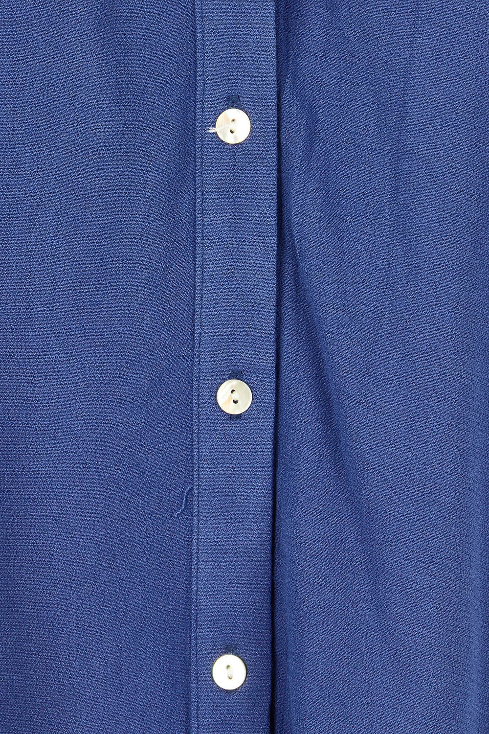 Product shot of the Sandy Shirred Blouse in colour Blue (Blue), detail
