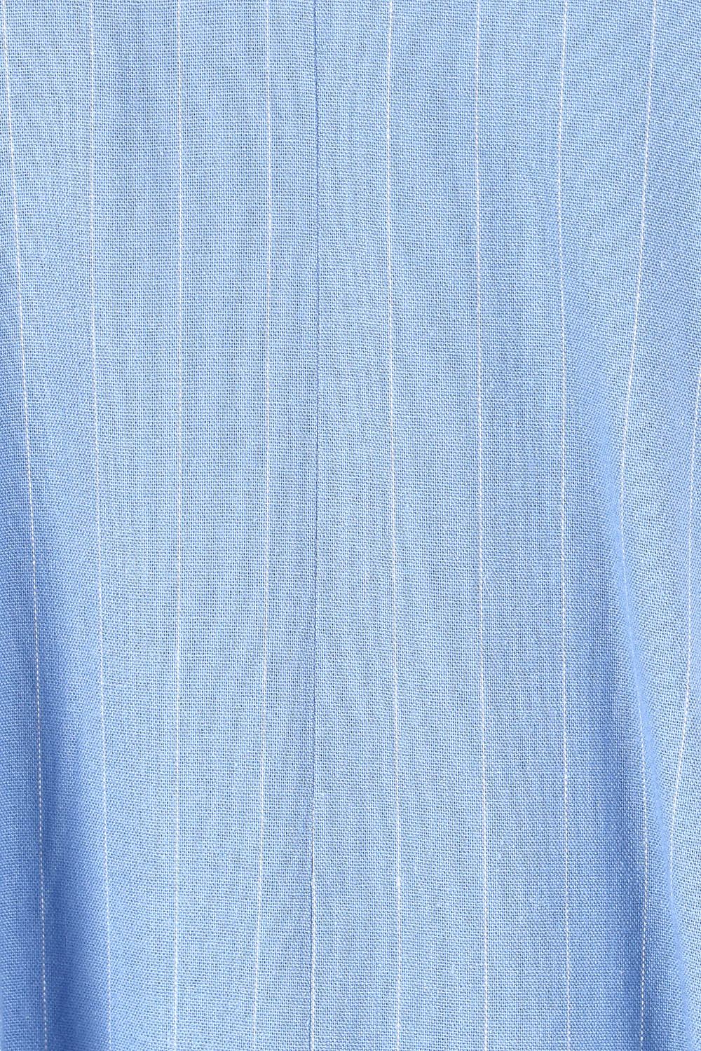 Product shot of the Elanora Linen Blend Blouse in colour Berryblue (Blue), detail