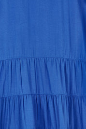 Product shot of the Danica Frill Top in colour Cobalt (Blue), detail