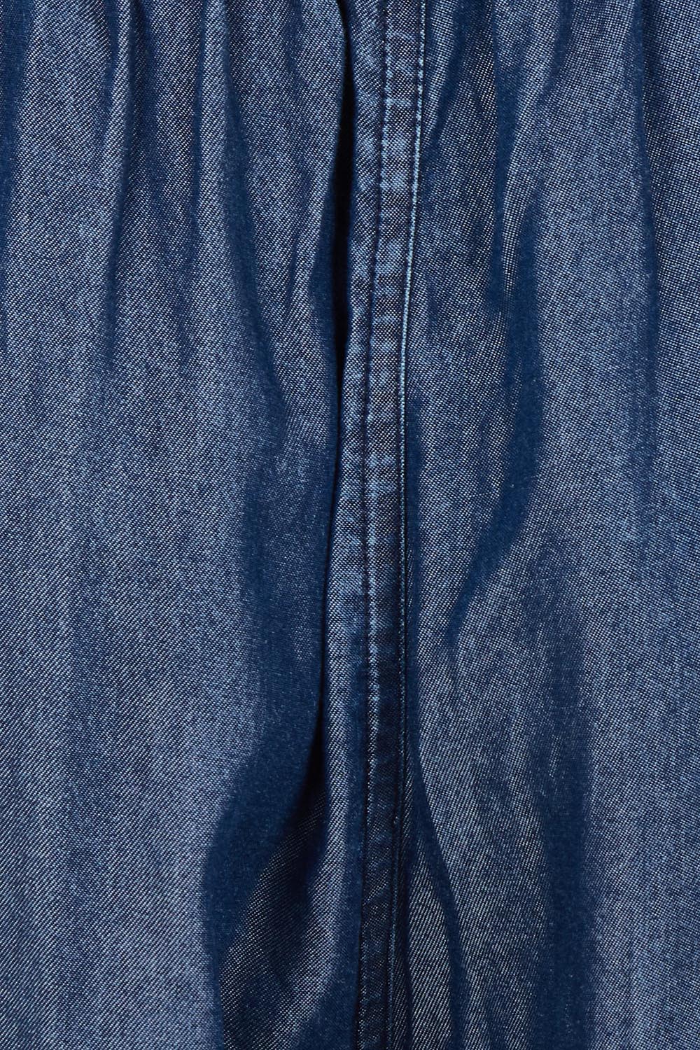Product shot of the Rio Lyocell Relaxed Pant in colour Darkblue (Blue), detail