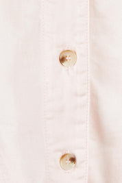 Product shot of the Dawson Denim Dress in colour Pink (Pink), detail