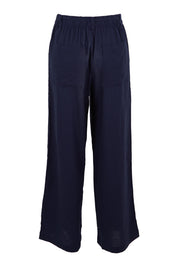 Product shot of the Tamara Pant in colour Darkblue (Blue), from the back