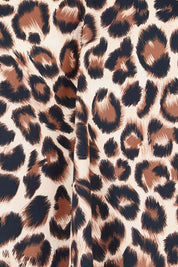 Product shot of the Pinot Cotton Blouse in colour Leopard, detail