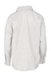 Preloved Artemis Cotton Shirt - Beigelurex