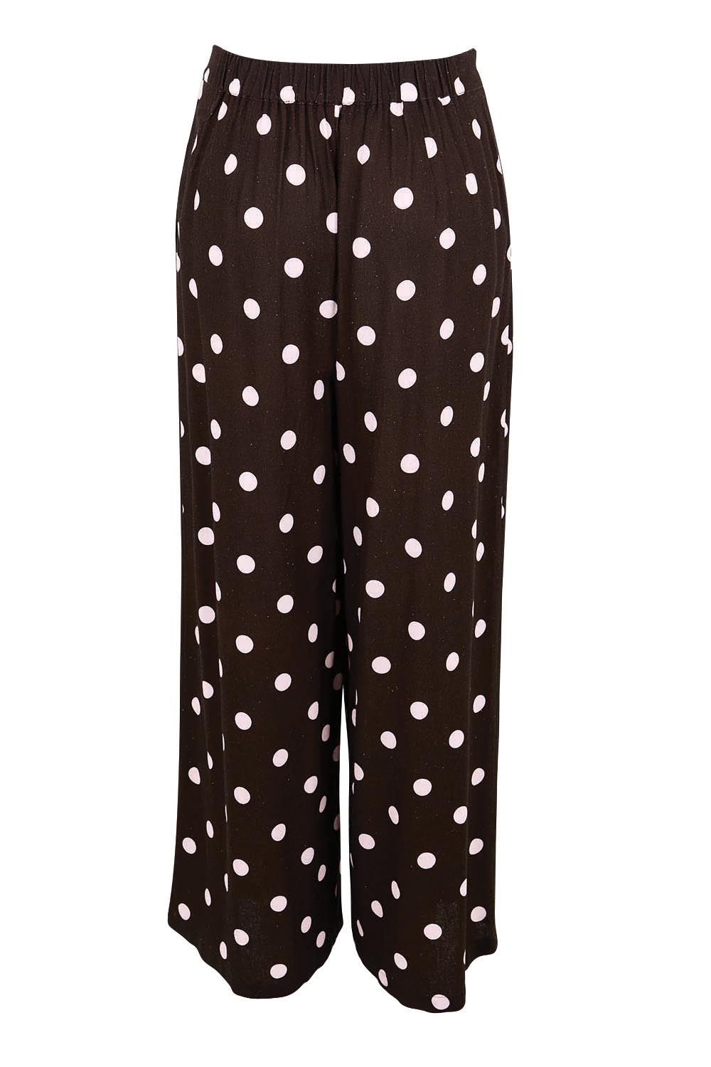 Product shot of the Zander Pant – Pinkchoc in colour Pinkchoc, from the back