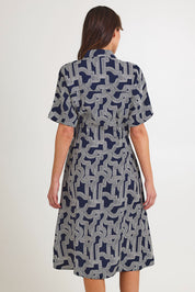 Preloved Skye Dress - Navygeo