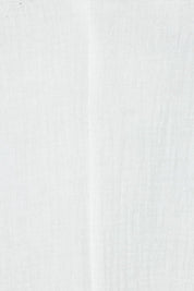 Product shot of the Malibu Cotton Dress in colour White (White), detail