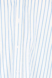 Product shot of the Romi Shirt – Blue in colour Blue, showing detail