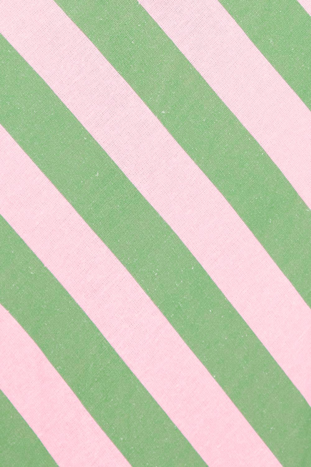 Product shot of the Brooke Bias Skirt in colour Greenpink (Green), detail